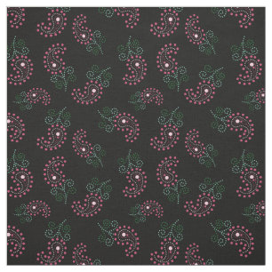 Paisley Pattern Fabric Pretty Dots Paisley Print