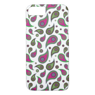 Paisley Pattern iPhone 7 Cases
