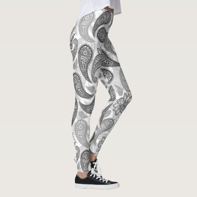 Paisley Pattern  Leggings (Right)