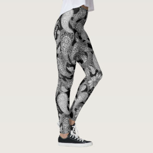 Paisley Pattern Leggings