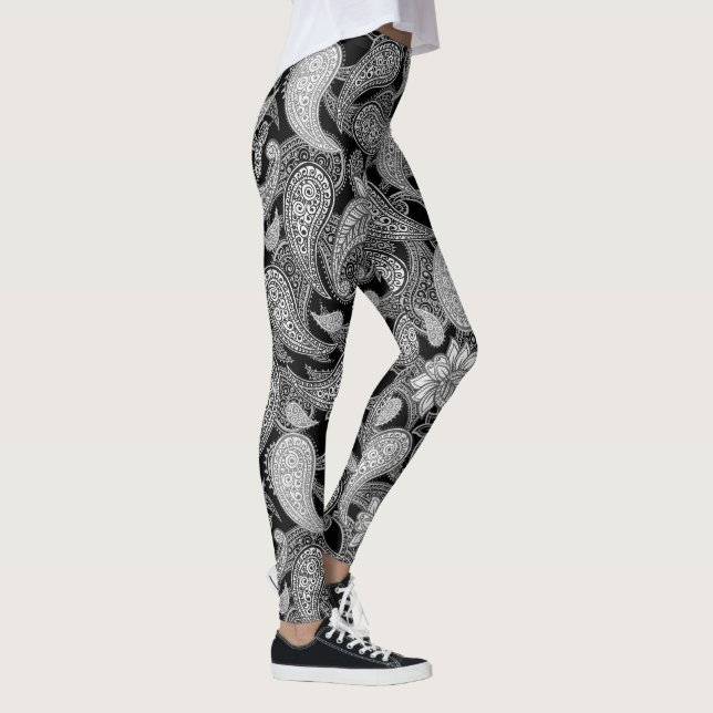 Paisley Pattern  Leggings (Right)