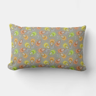 Paisley pattern. lumbar cushion