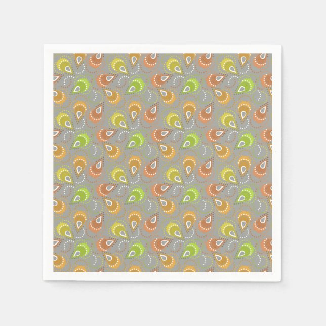 Paisley pattern. napkin (Front)