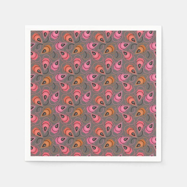 Paisley pattern. napkin (Front)