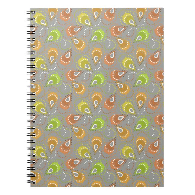 Paisley pattern. notebook (Front)