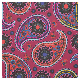 Paisley Pattern, Persian Paisley, Oriental Paisley Fabric