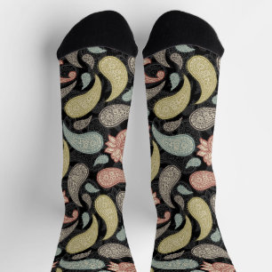 Paisley Pattern  Socks