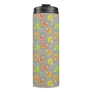 Paisley pattern. thermal tumbler