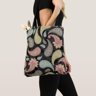 Paisley Pattern Tote Bag