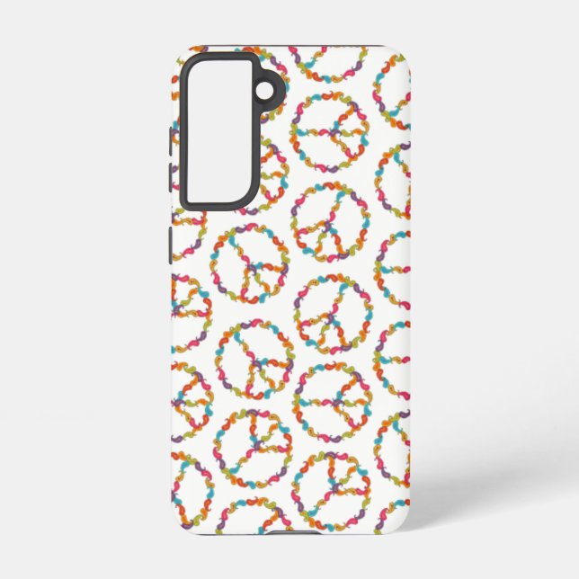 Paisley Peace Samsung Galaxy S21 Case (Back)