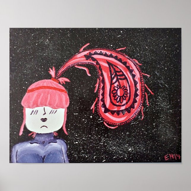 "Paisley Perfect" 11x14 Art Poster (Front)