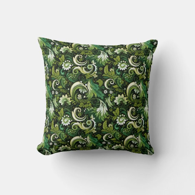 Paisley Print Cushion (Front)