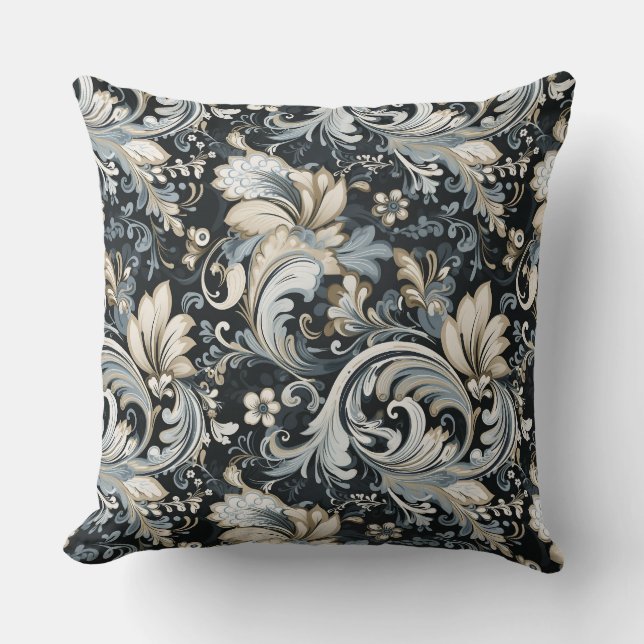 Paisley Print Cushion (Front)