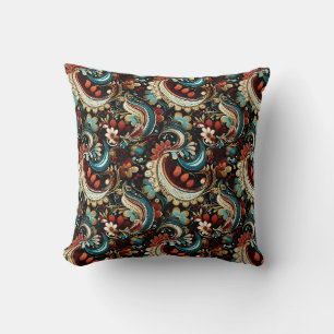 Paisley Print Cushion