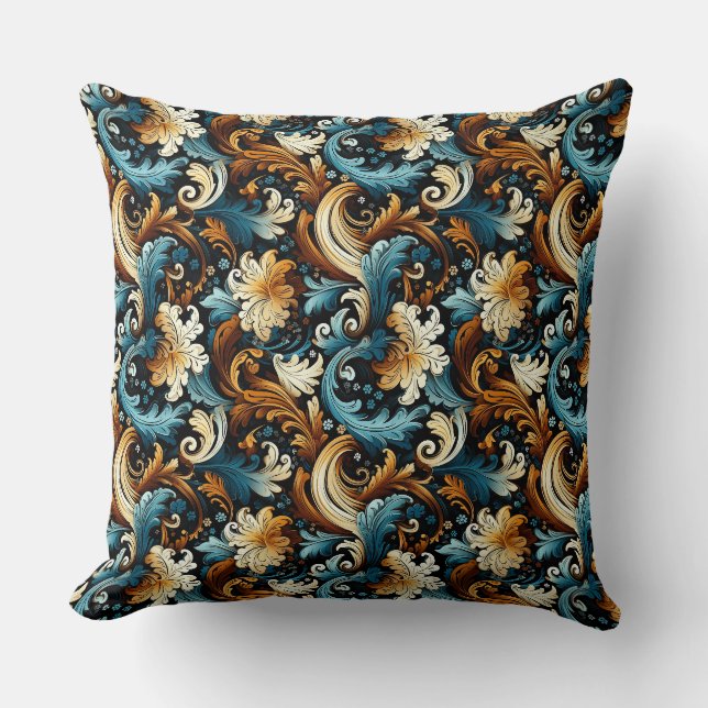 Paisley Print Cushion (Front)