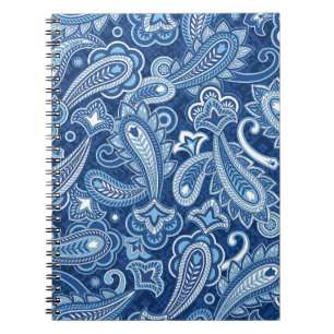 Paisley Print Notepad Notebook
