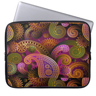 Paisley Purple Laptop Sleeve