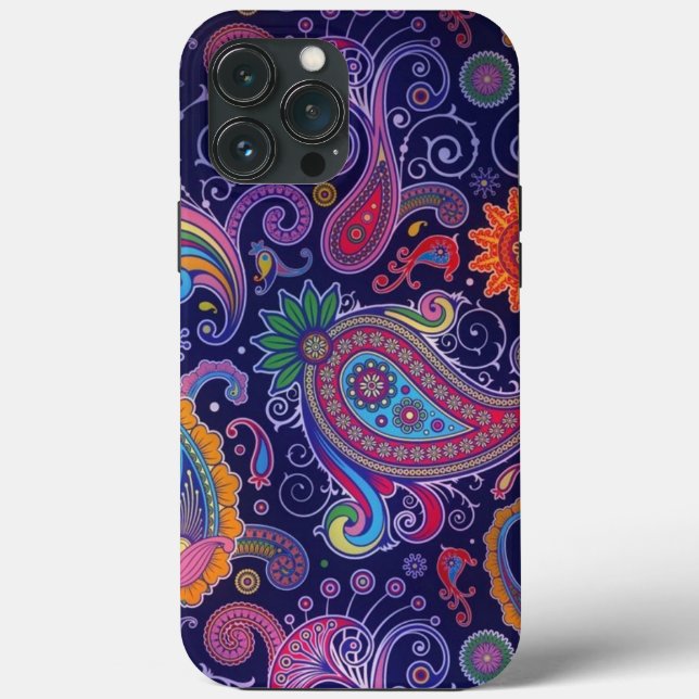 Paisley Purple pink Case-Mate iPhone Case (Back)