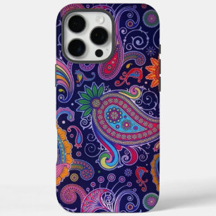 Paisley Purple Pink iPhone 16 Pro Max Case