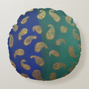 Paisley Round Cushion
