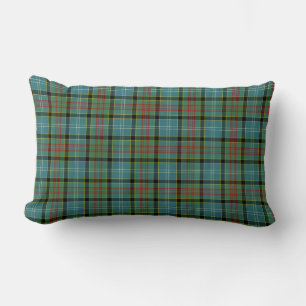 Paisley Scotland District Tartan Lumbar Cushion