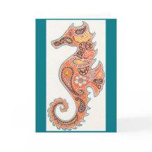 Paisley Seahorse