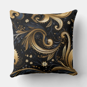 Paisley Seamless Pattern Cushion