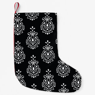 paisley seamless pattern small christmas stocking