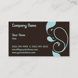 Paisley Splash Business Card