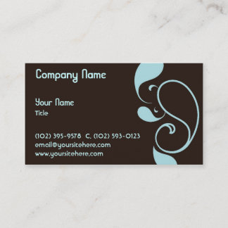 Paisley Splash Business Card