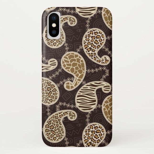 Paisley style background Case-Mate iPhone case (Back)