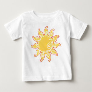 Paisley Sun Baby Shirt