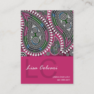Paisley Supreme Business Card template
