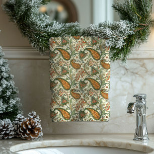 Paisley Swirl Towel Earthy Boho Gift for Their Hom
