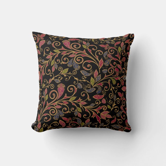Paisley Vegetable Vintage Blend Cushion (Front)