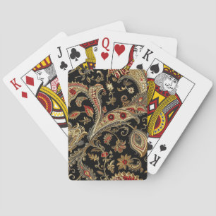 Paisley, Victorian, Gothic Playing Cards