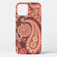 Paisley vintage seamless pattern. Fantastic flower