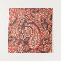 Paisley vintage seamless pattern. Fantastic flower