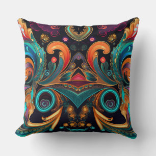 Paisley Vivid Bold Cushion