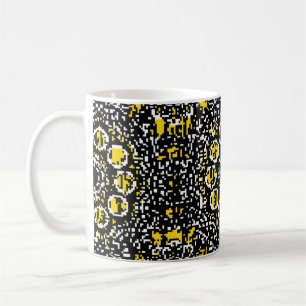 Paisleys elegant floral vintage pattern background coffee mug