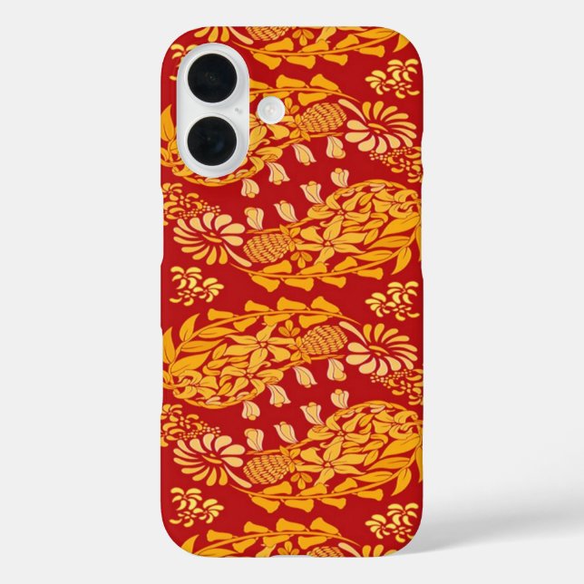Paisleys Floral Indian Case-Mate iPhone Case (Back)