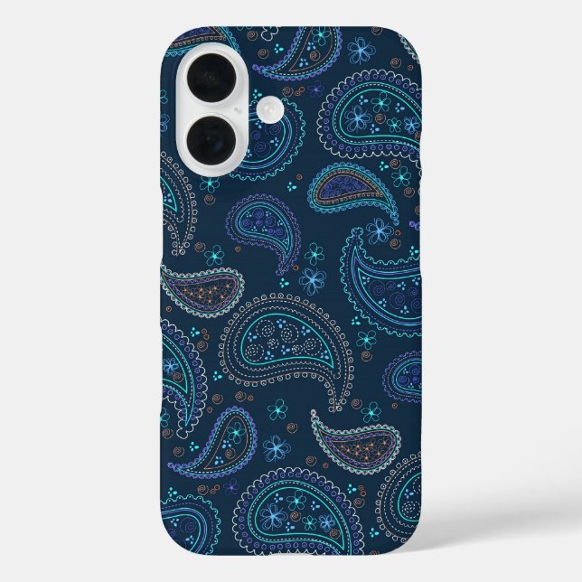Paisleys Texture Background Case-Mate iPhone Case (Back)
