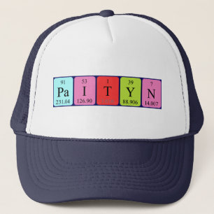 Paityn periodic table name hat
