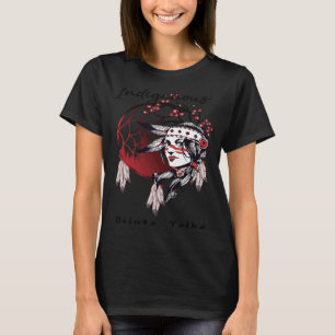 Paiute Native American Indian Proud Girl Dreamcatc T-Shirt