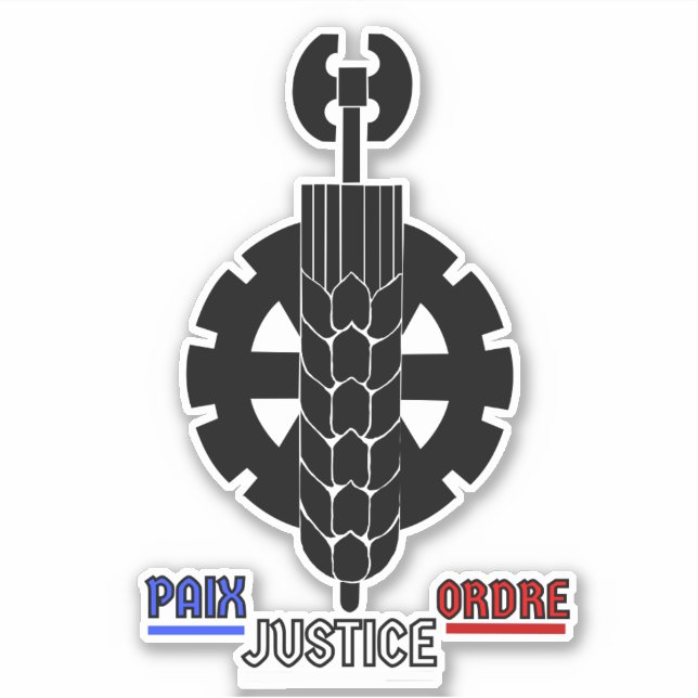 Paix, Justice, Ordre (Front)