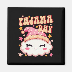 Pajama Day School Spirit Week Fun Cloud Teacher St Magnet