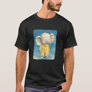 Pajama Elephant for a Relaxed and Comfy Vibe T-Shirt