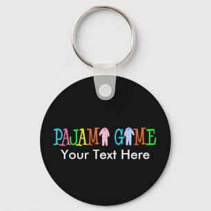 Pajama Game Customise It! Key Ring