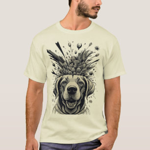 Pajama Golden Australian Retriever Mum Funny T-Shirt