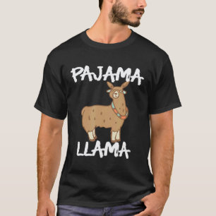 Pajama Llama Bed Time T-Shirt